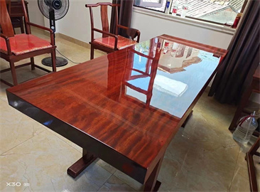 红木家具贴家具保护膜